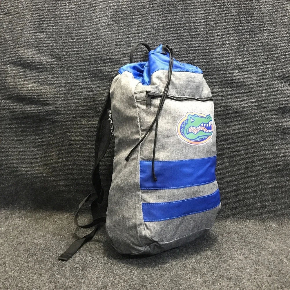Logo Brands University of Florida Gators Cinch Drawstring Backpack Roll-Top Bag